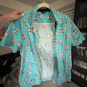 Disney Star Wars button down men’s shirt